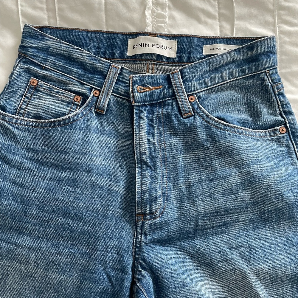 Denim Forum 90s Marlo High Rise Denim - Picture 2 of 5